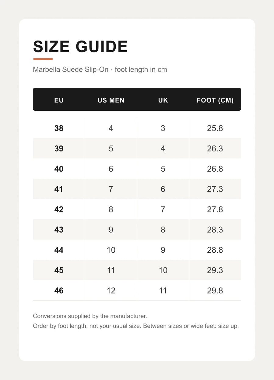 Find your size