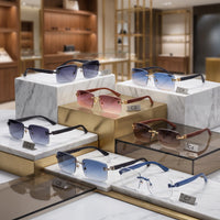 Grove Rimless Sunglasses