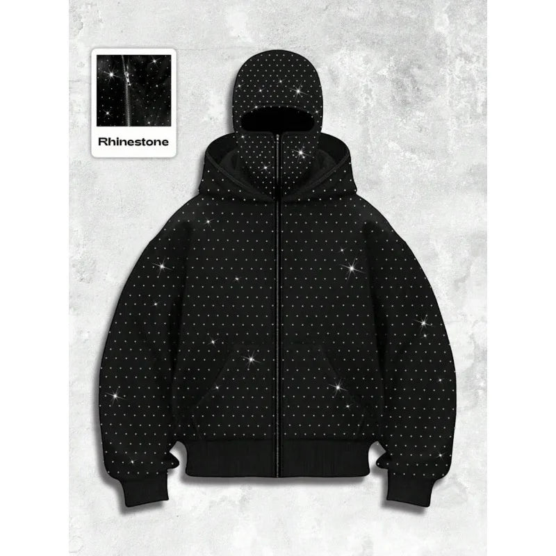 Eclipse Rhinestone Hoodie