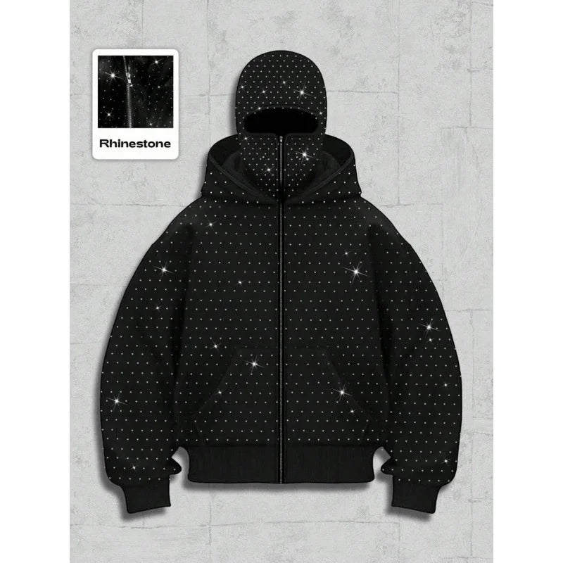 Eclipse Rhinestone Hoodie
