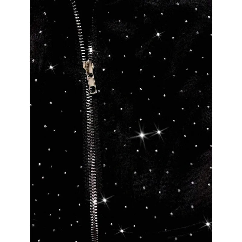 Eclipse Rhinestone Hoodie